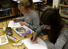 Billedskole og billedkunst for børn på Middelfart Billedskole en kreativ og billig fritidsaktivitet